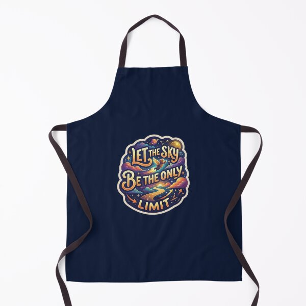 Item preview, "Let The Sky Be The Only Limit" Cosmic Motivation Sticker designed and sold by AbsCrewStore.