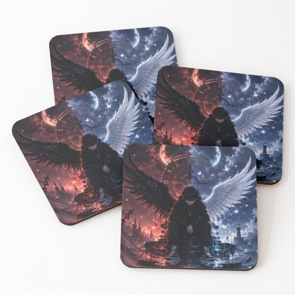 Item preview, Eternal Balance | Wings of Light and Darkness designed and sold by Sticleg.