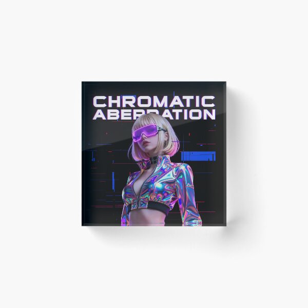 Item preview, Chromatic Aberration Girl designed and sold by artprivatetop.