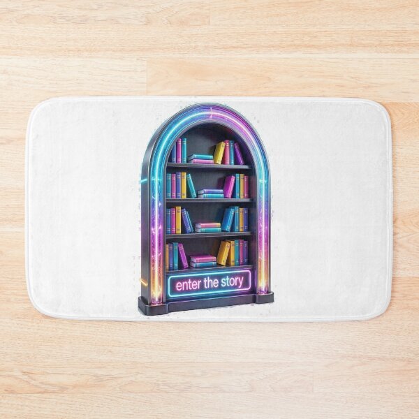 Item preview, Portal to books design designed and sold by BookedAndDesign.
