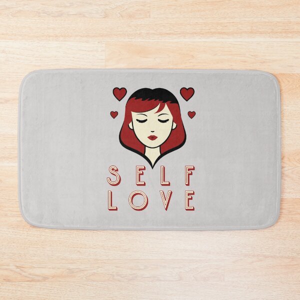 Item preview, Self Love Retro Girl Aesthetic Graphic Design designed and sold by PrintandJoy.