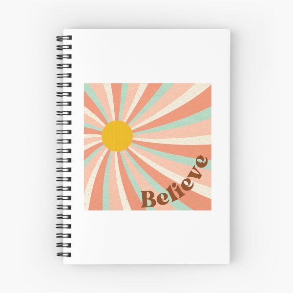 Artikelvorschau, Vintage-Retro-Typografie-Design „Sun Believe“ entworfen und verkauft von ElliDesign.