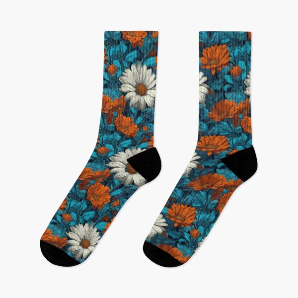 Item preview, Whimsical Daisy Floral - Hawaiian Flower Pattern   - Gifts For Men designed and sold by RoyalStarsPatts.