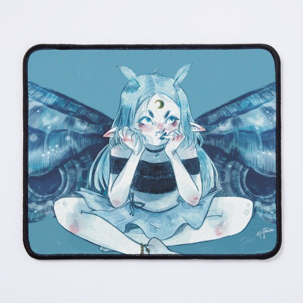 Item preview, blue moth designed and sold by Epythia.