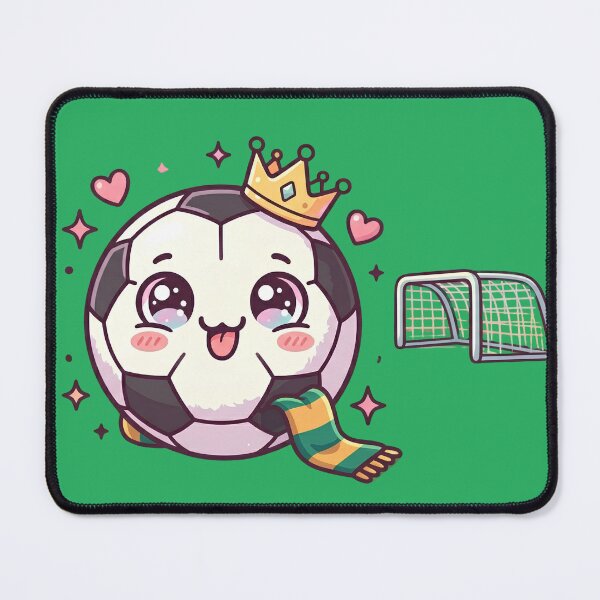 Item preview, Cute Kawaii Soccer Ball King Crown in Stadium designed and sold by M.Store.