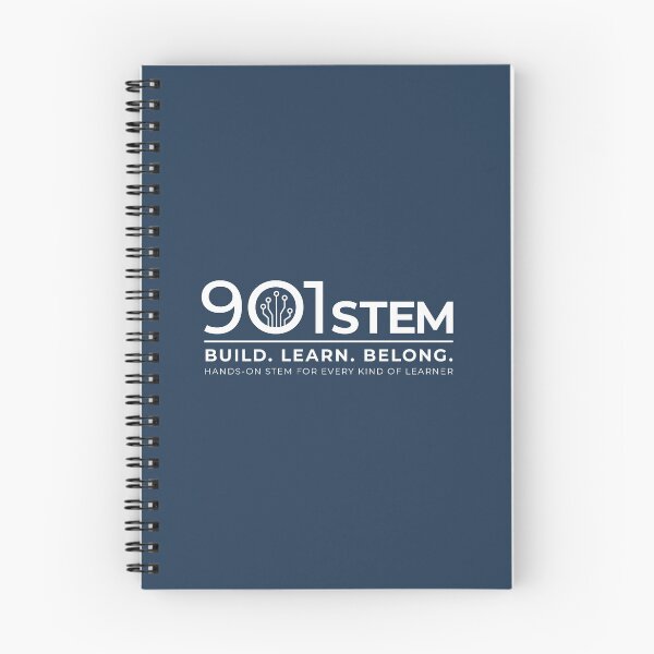 Artikelvorschau, 901STEM-Logo (horizontal, weiß) entworfen und verkauft von 901STEM.