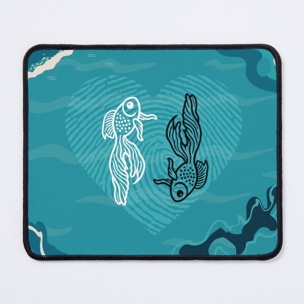 Item preview, Ocean Love Fish Heart Design designed and sold by APTStudios.