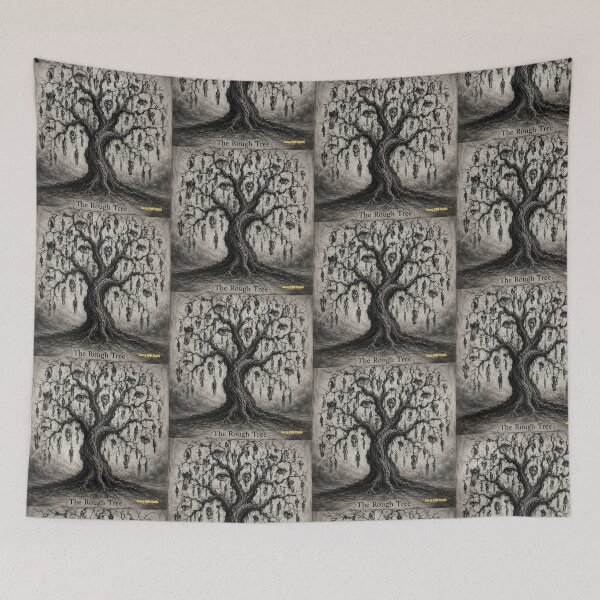 Item preview, The Rough Tree – Surreal Dark Art Tree of Life | Weird Gothic Illustration Shirt designed and sold by Swiss Pam Studio.