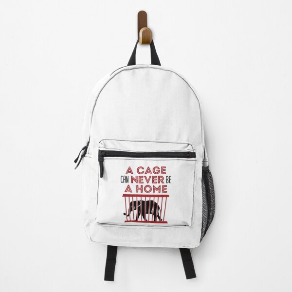 Item preview, A Cage Can Never Be a Home Anti-Zoo designed and sold by jaygo.