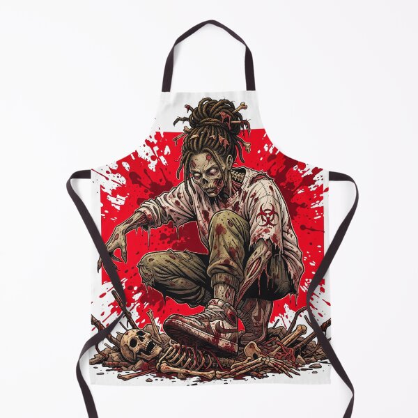 Item preview, Zombie Dreadlock Horror. designed and sold by HorrorInkStudio.