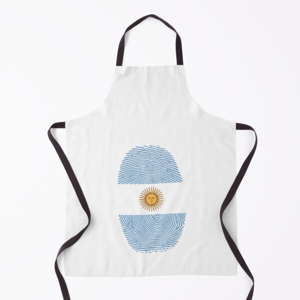 Item preview, Argentina Fingerprint Flag Shirt | Argentina Pride Patriotic Graphic Tee designed and sold by Unik Design.