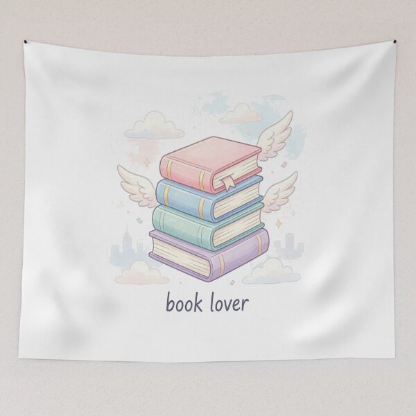 Item preview, Magical flying books designed and sold by BookedAndDesign.