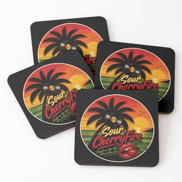 Item preview, Sour Cherryfire - Retro Reggae sunset  designed and sold by MidNiteFB.