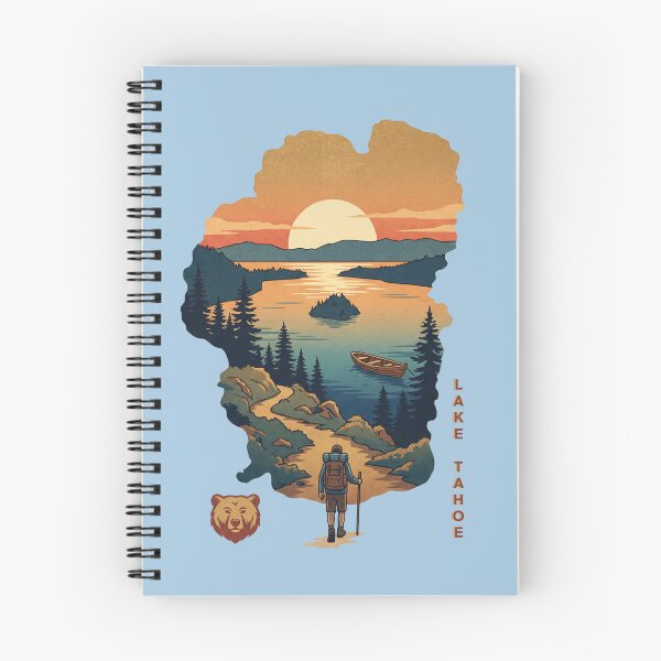 Item preview, Lake Tahoe Bold Lettering California Nevada  designed and sold by Milasneeze.