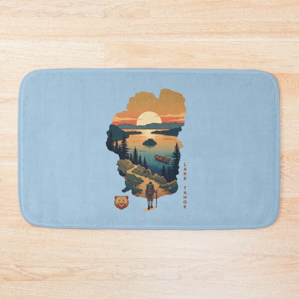 Item preview, Lake Tahoe Bold Lettering California Nevada  designed and sold by Milasneeze.