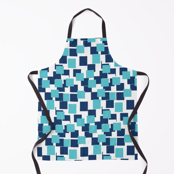 Item preview, Abstract squares seamless repeating pattern blues designed and sold by SeamlessDsign.