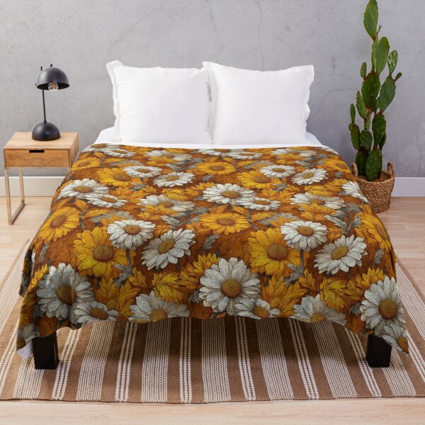 Item preview, Vibrant Daisy Floral - Hawaiian Flower Pattern   - Gifts For Wife designed and sold by RoyalStarsPatts.