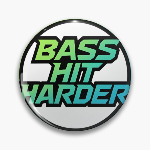 Item preview, Bass Hit Harder | Underground Bass Music Rave Design designed and sold by |TRSSHOP|.