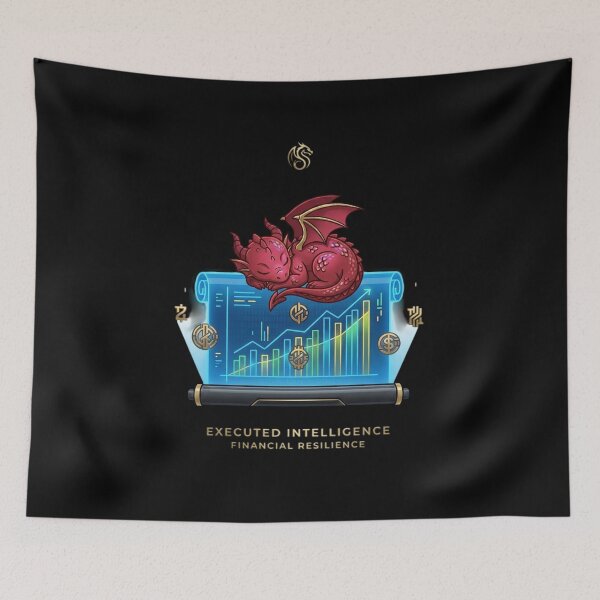 Item preview, The Wealth Architect: Red Dragon Financial Resilience designed and sold by MarkRemarkable.