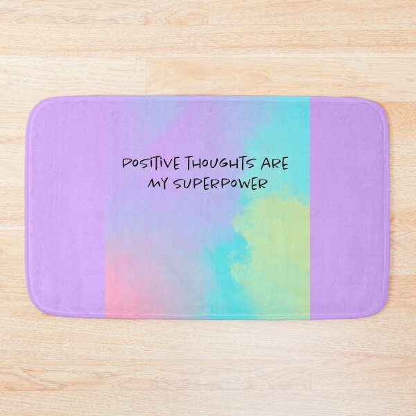Item preview, Positive thoughts are my superpower designed and sold by diamondqueenmindset.