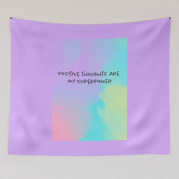 Item preview, Positive thoughts are my superpower designed and sold by diamondqueenmindset.