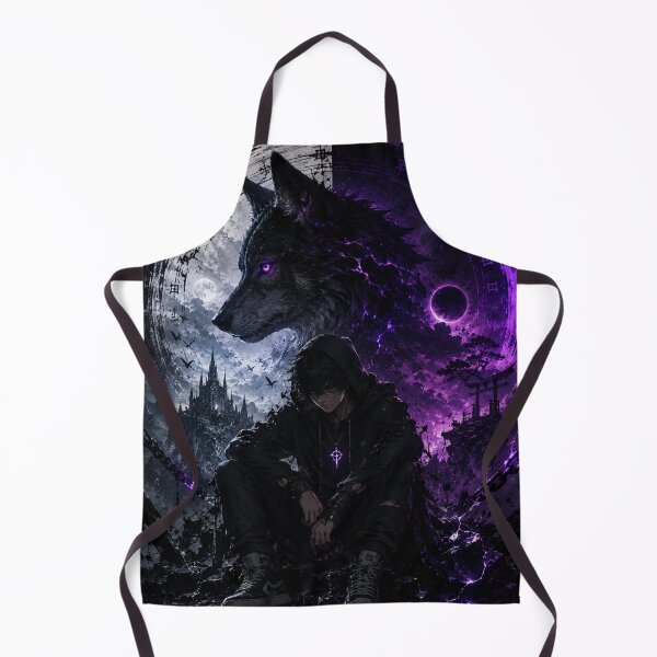 Item preview, Shadow Wolf Awakening | Dark Mystic Fantasy Artwork designed and sold by Sticleg.