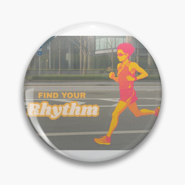 Item preview, Find your rhythm (Running) designed and sold by RunningWhiskers.