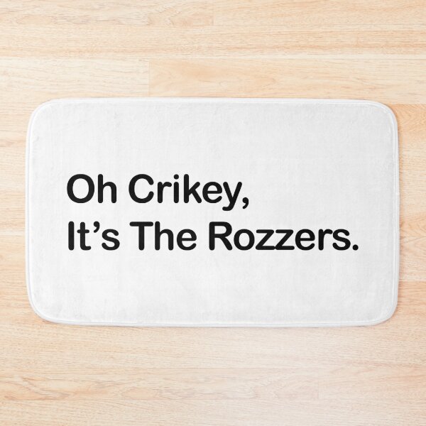 Item preview, Oh Crikey, It’s The Rozzers – British Slang Text Design designed and sold by EmeraldeaArt.