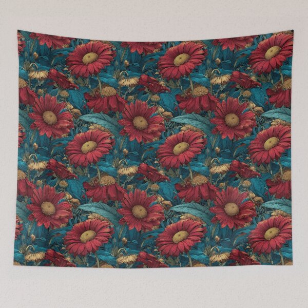 Item preview, Elegant Daisy  - Botanical Garden Pattern   - Graduation Gifts designed and sold by RoyalStarsPatts.