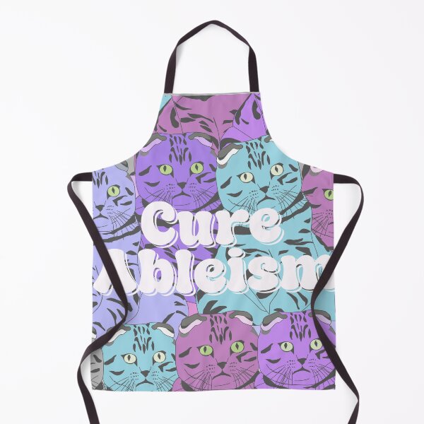 Item preview, Cure Ableism- cats designed and sold by ExcessiveSarcasmCo..
