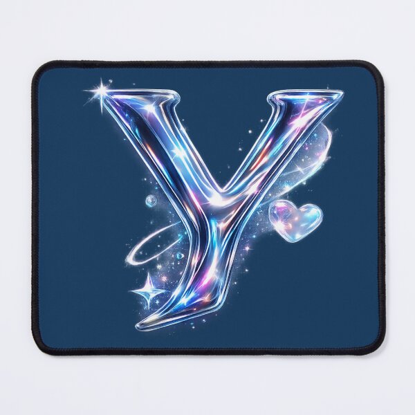 Item preview, Cosmic Galaxy Letter Y - Space Universe Alphabet - Starry Initial Y - Celestial Magic Typography designed and sold by irfanshikh.