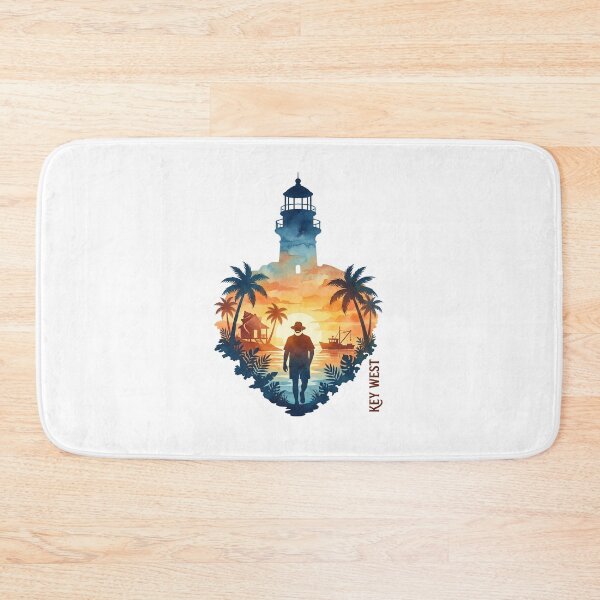 Item preview, Key West Sunset Lighthouse Relaxing Vacation  designed and sold by Milasneeze.