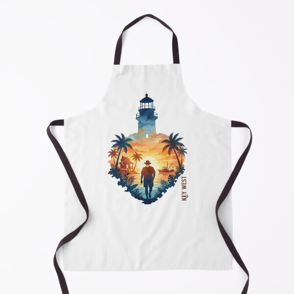 Item preview, Key West Sunset Lighthouse Relaxing Vacation designed and sold by Milasneeze.