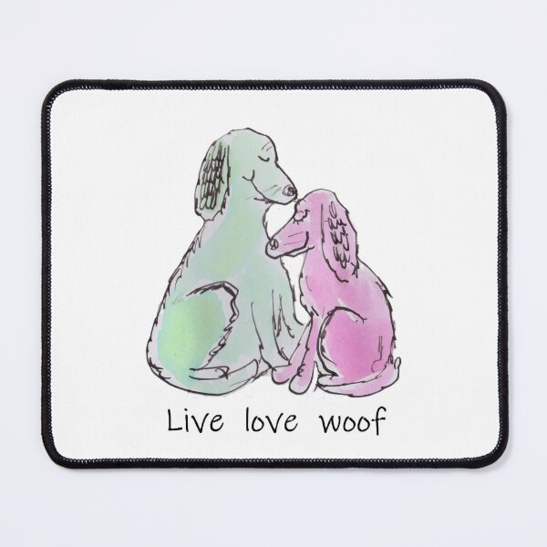 Item preview, Dogs in love designed and sold by Inky Fingers Illustrations.