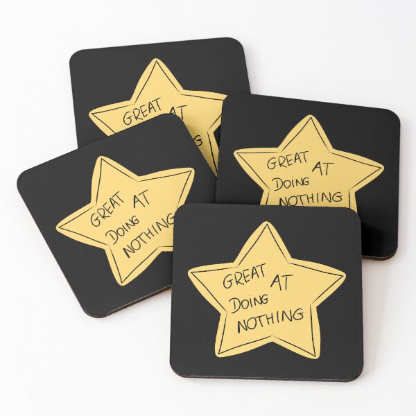 Item preview, Great At Doing Nothing Star designed and sold by HugSomeNettles.