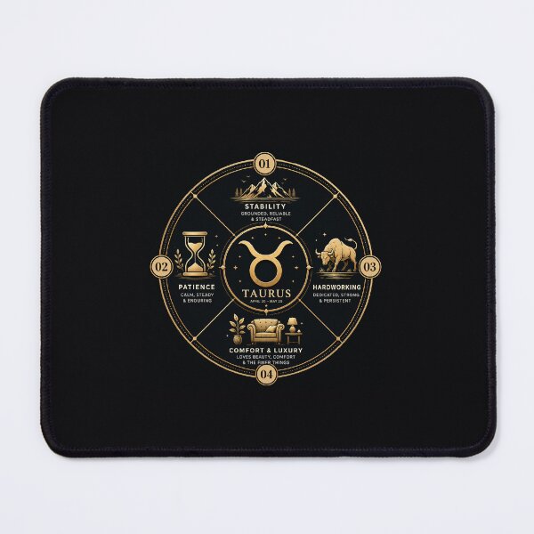 Item preview, Taurus Zodiac Strength Symbol Design designed and sold by hutofdesigns.