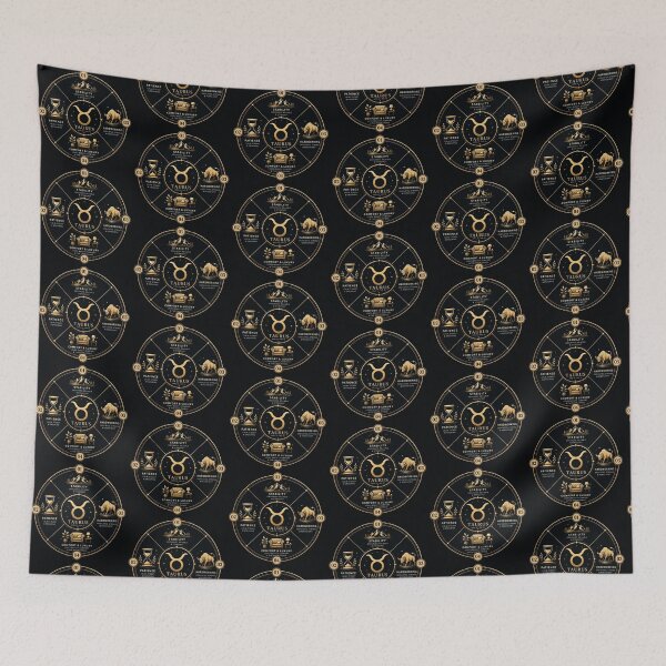 Item preview, Taurus Zodiac Strength Symbol Design designed and sold by hutofdesigns.