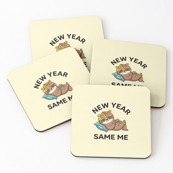 Item preview, New Year Same Me 2027 Sarcastic Lazy Sloth Shirt designed and sold by Mr-wow.