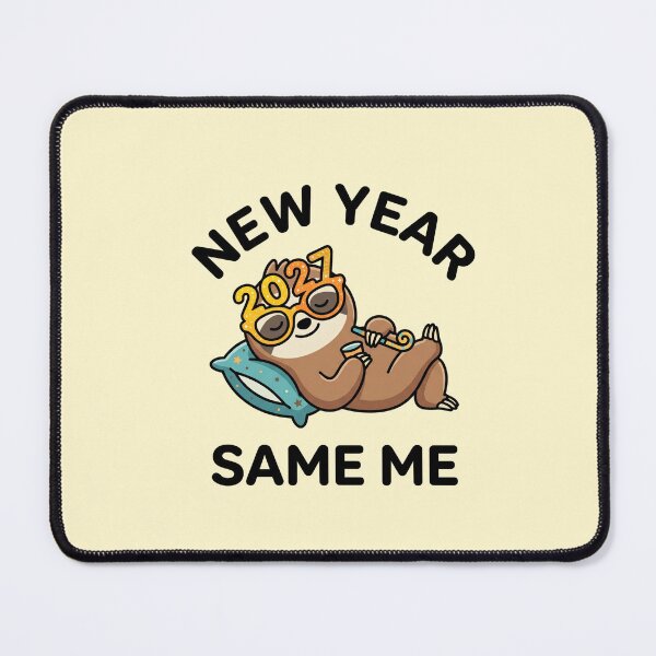 Item preview, New Year Same Me 2027 Sarcastic Lazy Sloth Shirt designed and sold by Mr-wow.