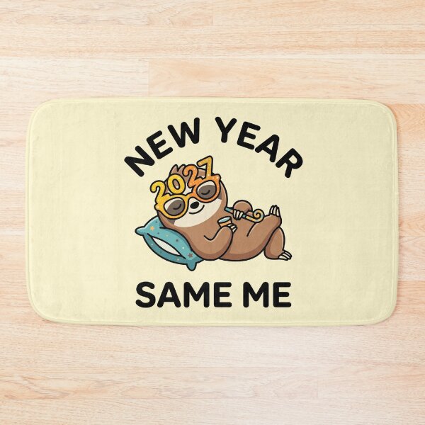 Item preview, New Year Same Me 2027 Sarcastic Lazy Sloth Shirt designed and sold by Mr-wow.