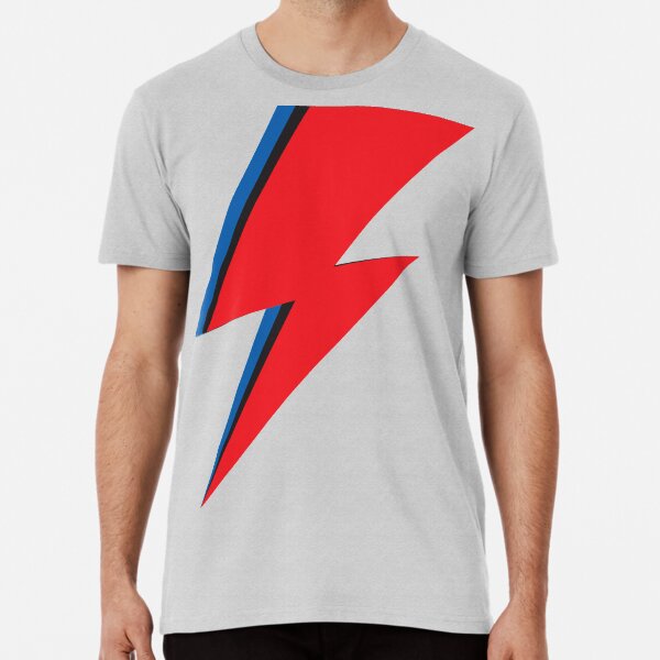 Lightning bolt, fashion glam rock lovers gift Premium T-Shirt