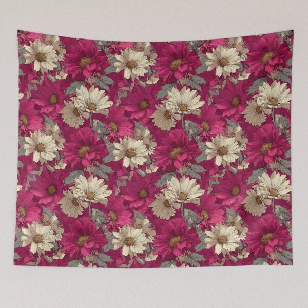 Item preview, Beautiful Daisy  - Flower Bouquet Pattern   - Holiday Gift Sets designed and sold by RoyalStarsPatts.