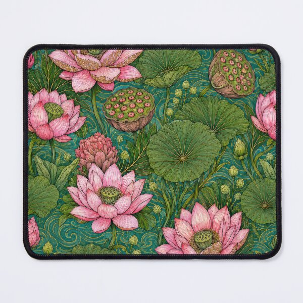 Item preview, Welcome Thailand Lotus Garden – Cute Thai Travel Floral Pattern designed and sold by Beeform.