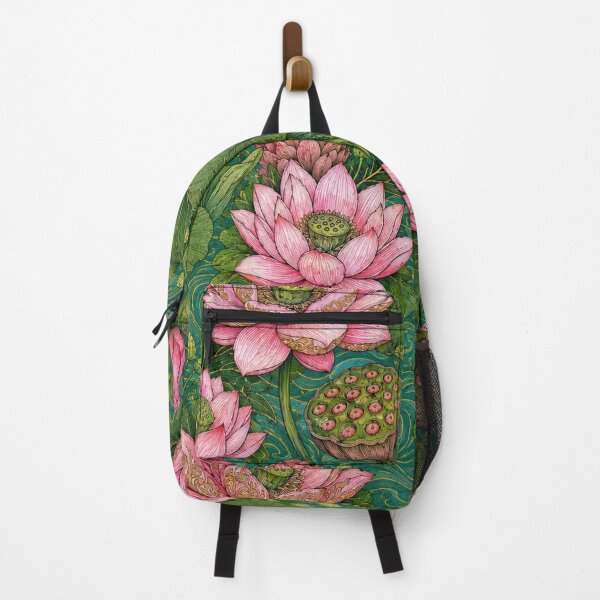 Item preview, Welcome Thailand Lotus Garden – Cute Thai Travel Floral Pattern designed and sold by Beeform.