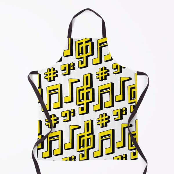 Item preview, Blocky Angular Music Notes Pattern designed and sold by PILANTROP.