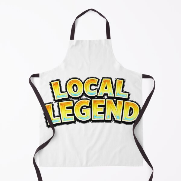 Item preview, LOCAL LEGEND Funny Meme Typography designed and sold by Mac Sketches.