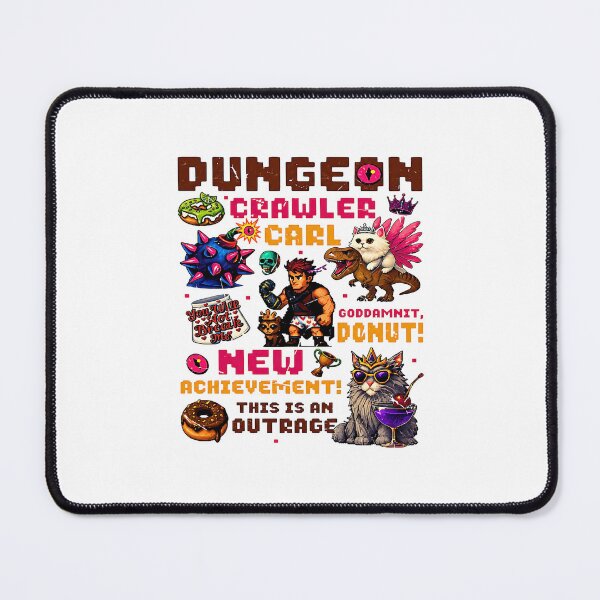 Item preview, Goddamnit Donut Dungeon Crawler Carl designed and sold by Methahshop.