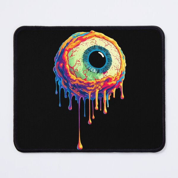 Item preview, Psychedelic Melting Eyeball Illustration designed and sold by ✸Mikaia✸.