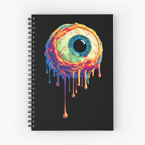 Item preview, Psychedelic Melting Eyeball Illustration designed and sold by ✸Mikaia✸.