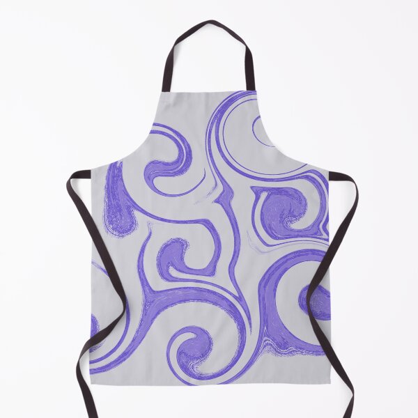 Item preview, Abstract Violet Swirls - Pastel Purple Liquid Marble Fluid Pattern designed and sold by CaramelCo.